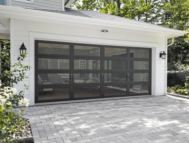 St. Cloud Garage Door Repair design specialist presenting custom garage door options to St. Cloud homeowner