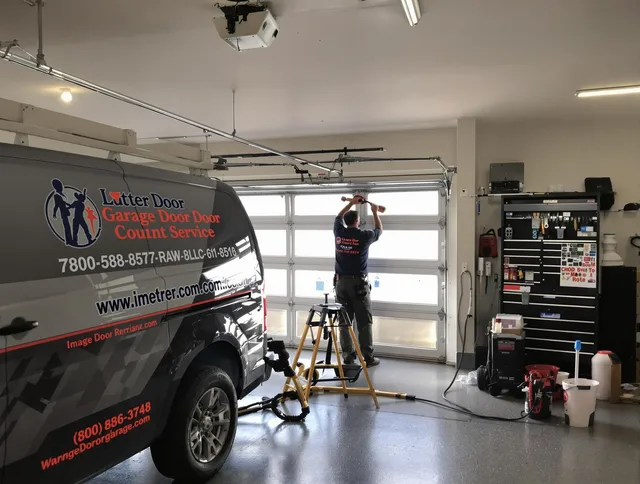 St. Cloud Garage Door Repair team performing same-day garage door repair in St. Cloud