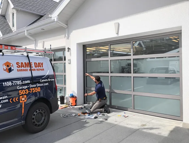 Same-day garage door repair service by St. Cloud Garage Door Repair in St. Cloud